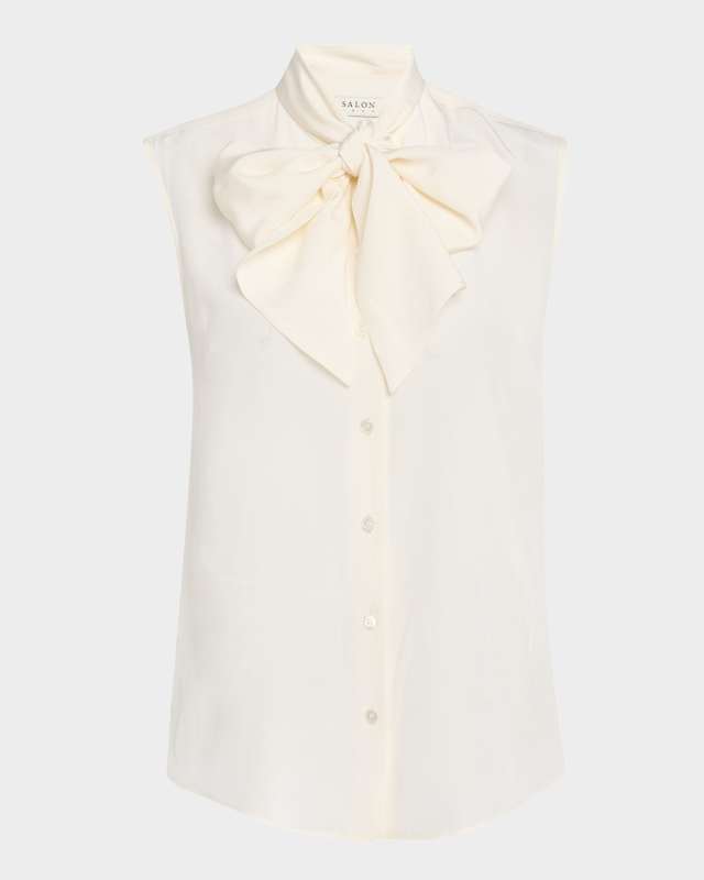 Basso Lavellire Silk Crepe De Chine Blouse